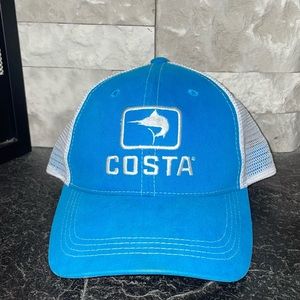 Costa Turquoise Blue Snap Back Hat